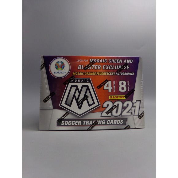 Lot of 5 2021 Panini Mosaic Soccer Trading Cards Blaster Box EURO 2020 Exclusive - Picture 2 of 10